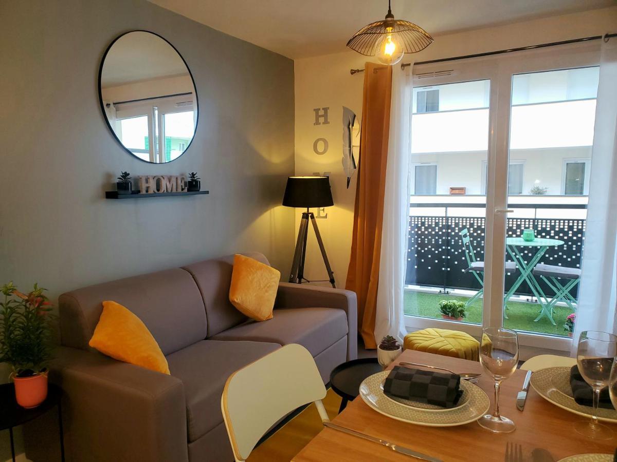 The Sunshine- Appart Cosy Proche Paris-Disney Avec Parking Prive Dans Residence โม ภายนอก รูปภาพ