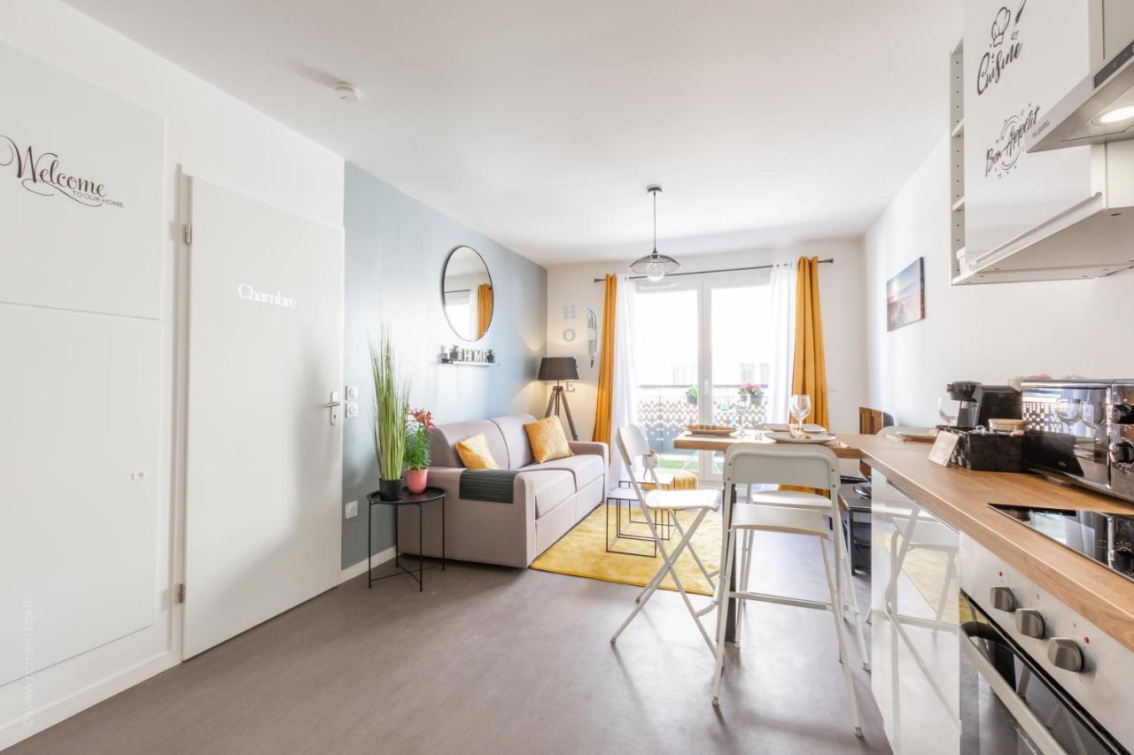 The Sunshine- Appart Cosy Proche Paris-Disney Avec Parking Prive Dans Residence โม ภายนอก รูปภาพ